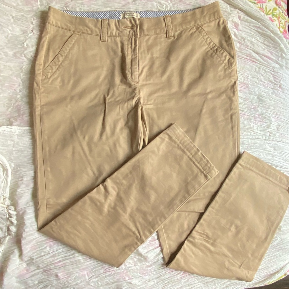 Khaki women trousers